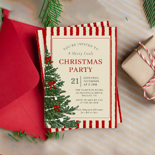 Holiday Christmas Party Invitation invitation