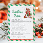 Holiday Christmas Party Trivia Game<br><div class="desc">Celebrate the holidays with our fun and festive Christmas Trivia Game! Perfect printable for family gatherings,  work parties,  or classroom fun — test your Christmas knowledge and spread the holiday cheer!

76SE A</div>