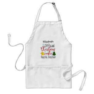 Holiday Christmas Red and Green Standard Apron