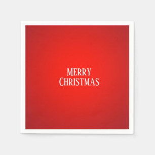 Holiday Christmas red fireball Napkin
