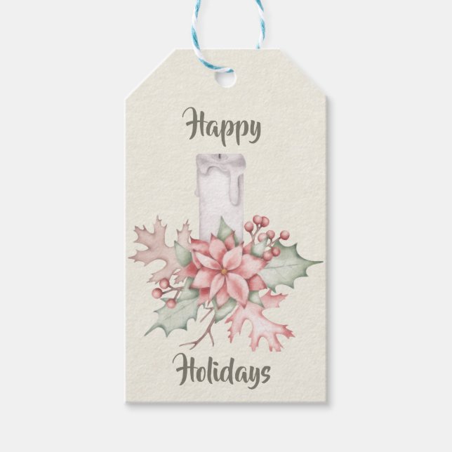 Holiday Classical Gift Tag (Front)