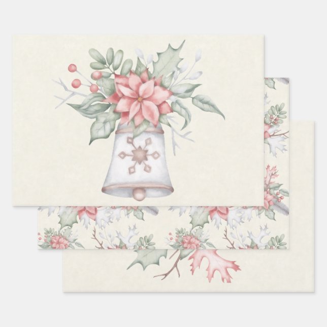 Holiday Classical Wrapping Paper Sheet (Set)