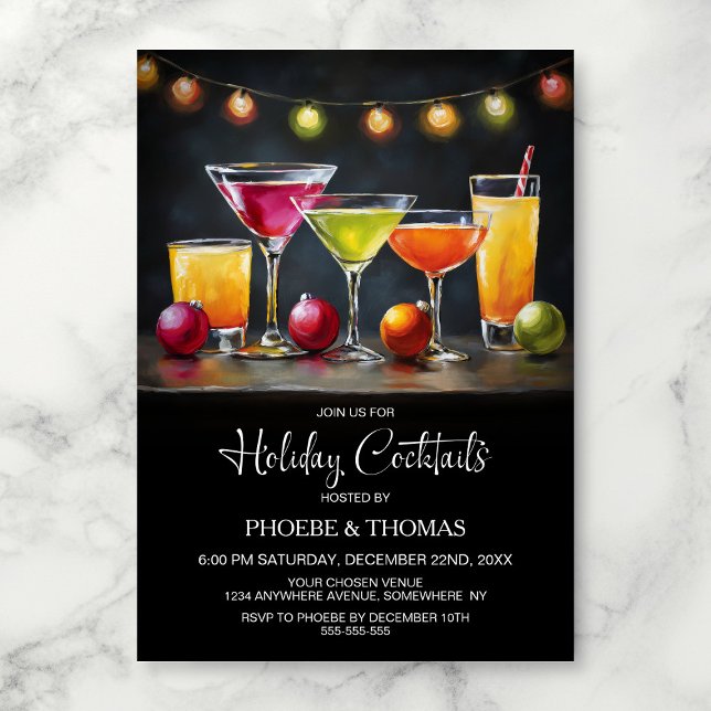 Holiday Cocktail Party Invitation (Creator Uploaded)