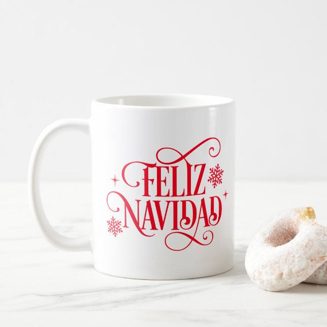 Holiday Coffee Mug (With Donut)