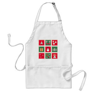 Holiday Collage Apron