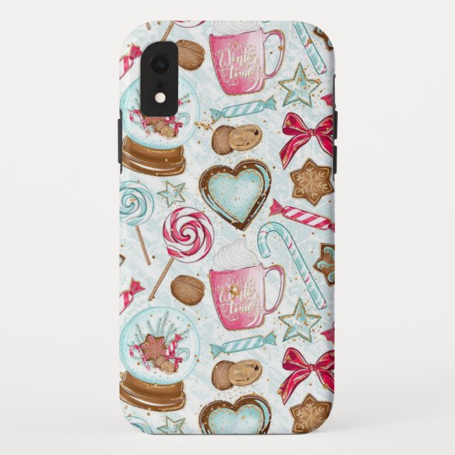 Holiday colourful bright Case-Mate iPhone case (Back)