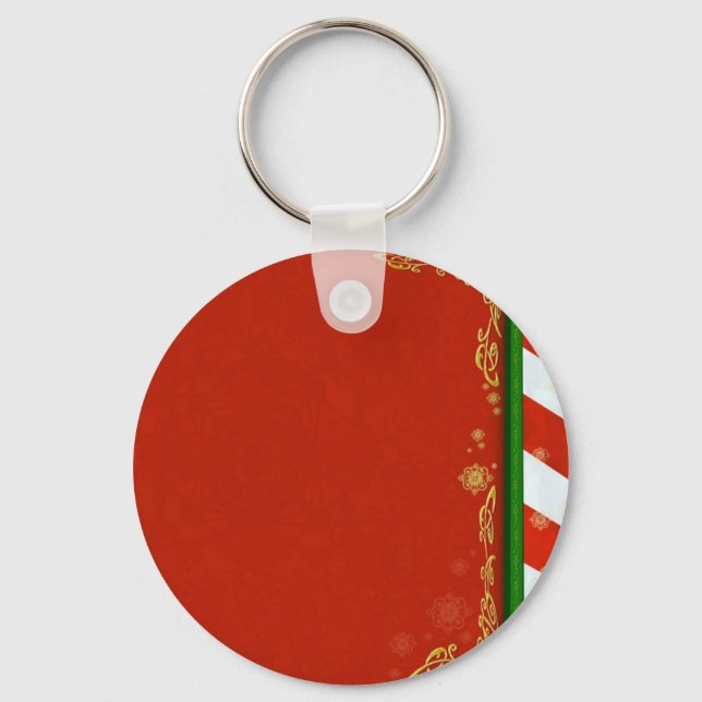 Holiday Colours Keychain (Front)