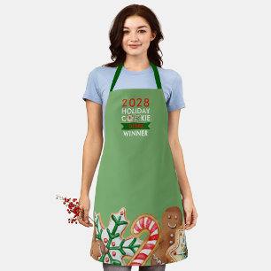 Holiday Cookie Contest Winner Award Prize Apron