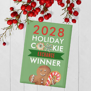 Holiday Cookie Contest Winner Award Prize Magnet