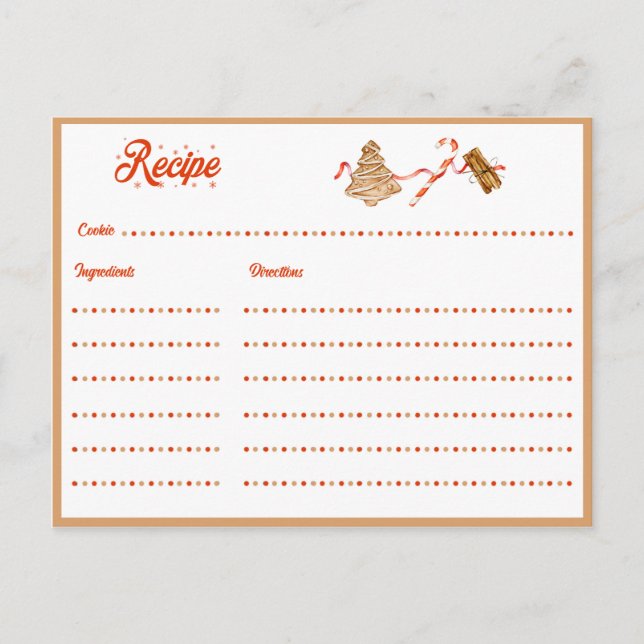 Holiday Cookie Exchange (Front)