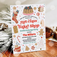 Holiday Cookie Exchange Mrs. Claus' Bake Shop 