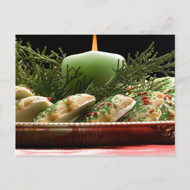 Holiday Cookies And Candle (Front)