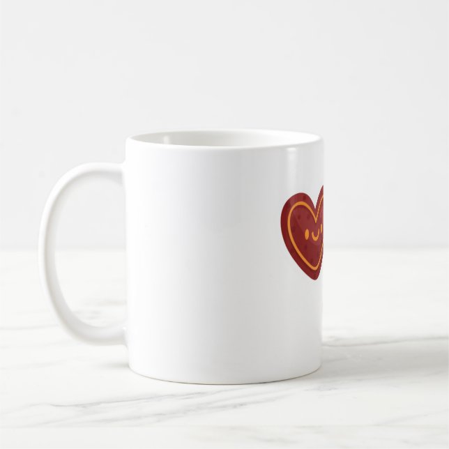 Holiday cookies coffee mug (Left)