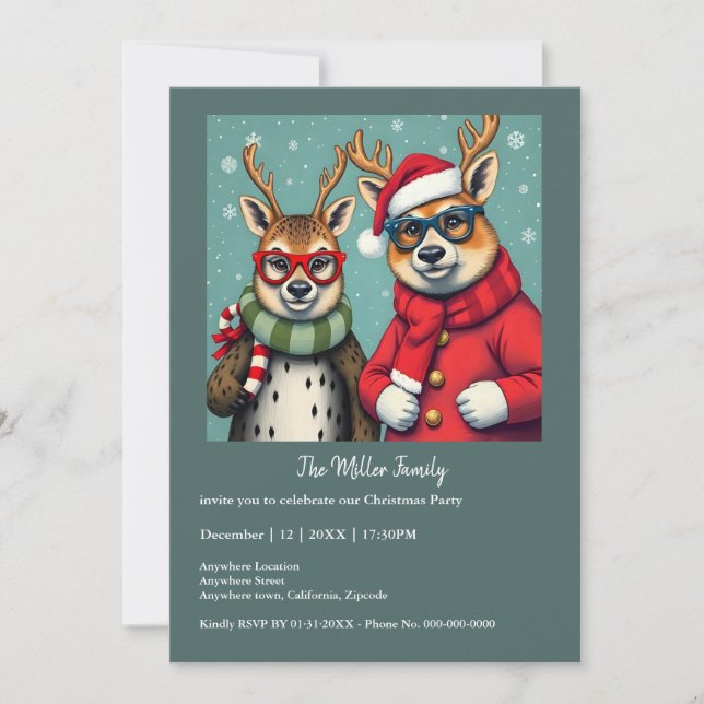 Holiday Creatures in Christmas Disguise (Front)