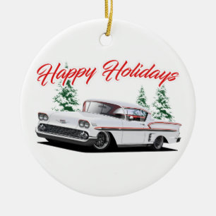 Holiday Custom Impala Ceramic Ornament