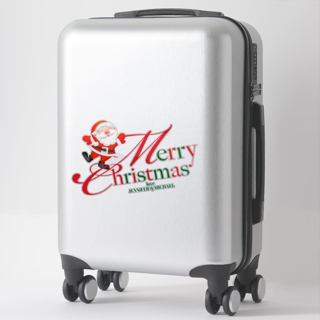 Holiday Custom Merry Christmas (Suitcase)