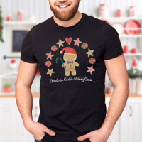 Holiday Cute Gingerbread Boy Cookie Baking Crew