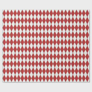 Holiday Cute Sugar and Sprinkles Harlequin Wrapping Paper