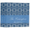 Holiday Damask Blue & White 2" Binder