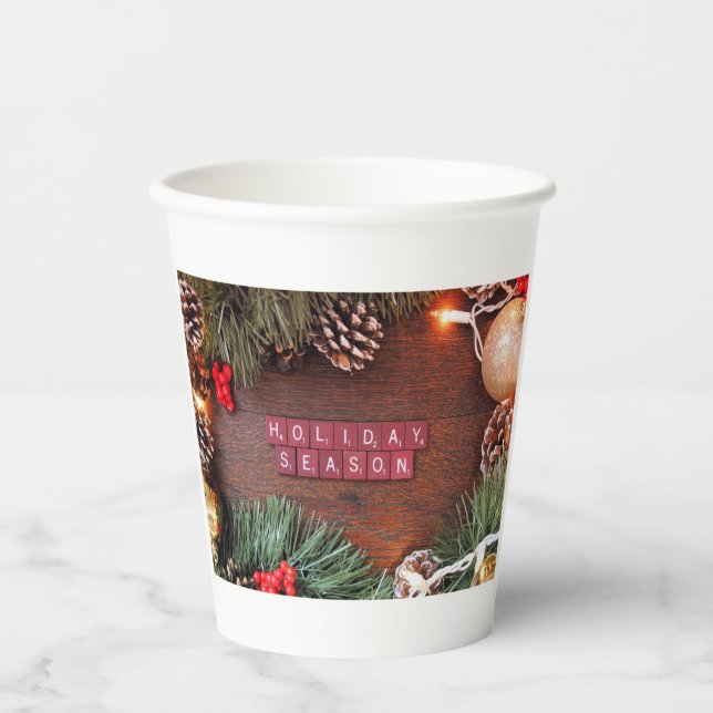 Holiday Day Paper Cups (Front)
