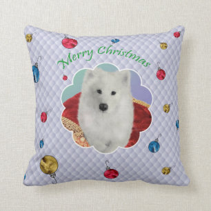 Holiday Decor Pillow with Sammy Girl