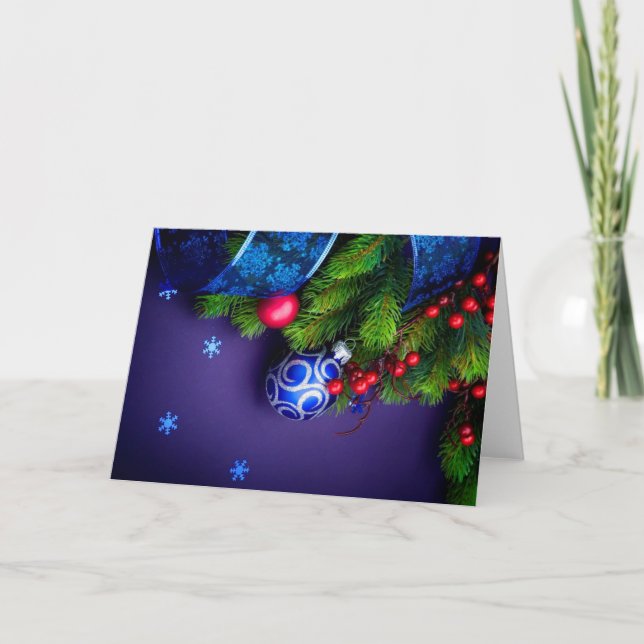 Holiday Decorations Card (Front)