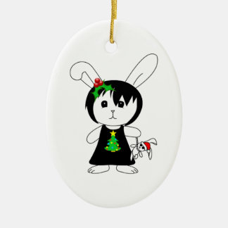 Holiday Desdemona Ceramic Ornament