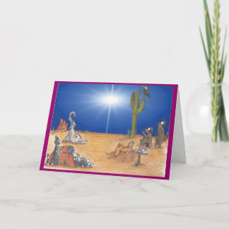 Holiday Desert Star Card