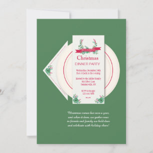 Holiday Dinner Party Invitation