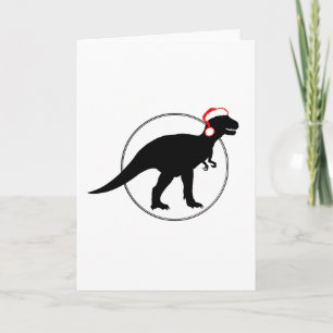 HOLIDAY DINOSAUR CARD