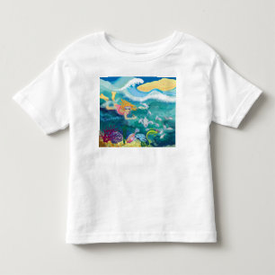 Holiday dip in the ocean toddler t-shirt