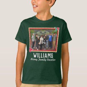 Holiday Disney Vacation Family Photo T-Shirt