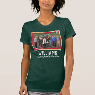 Holiday Disney Vacation Family Photo T-Shirt