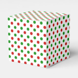 Holiday Dots Favor Box