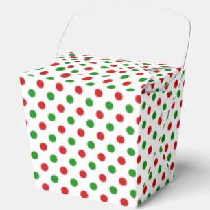 Holiday Dots Favor Box