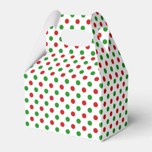 Holiday Dots Favor Box