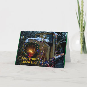 Holiday Dynamite Train-card