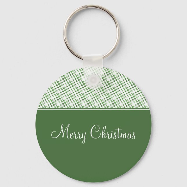 Holiday Effervescence Christmas Keychain (Front)