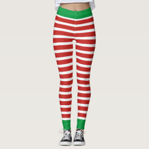 Holiday Elf Leggings   Christmas Elf Costume Pants