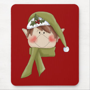 Holiday Elf T-shirts and Gifts Mouse Pad