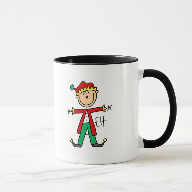 Holiday Elf T-shirts and Gifts Mug (Right)
