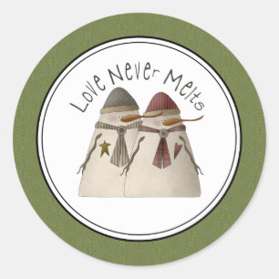 Holiday Envelope Seals Stickers