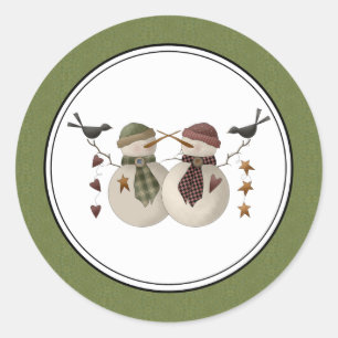 Holiday Envelope Seals Stickers