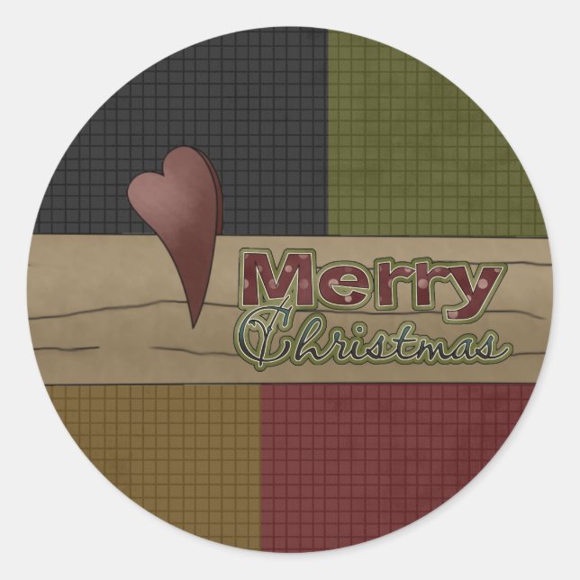 Holiday Envelope Seals Stickers (Front)