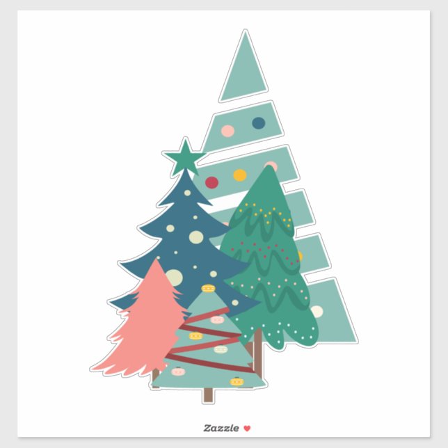 Holiday Evergreens Design (Sheet)