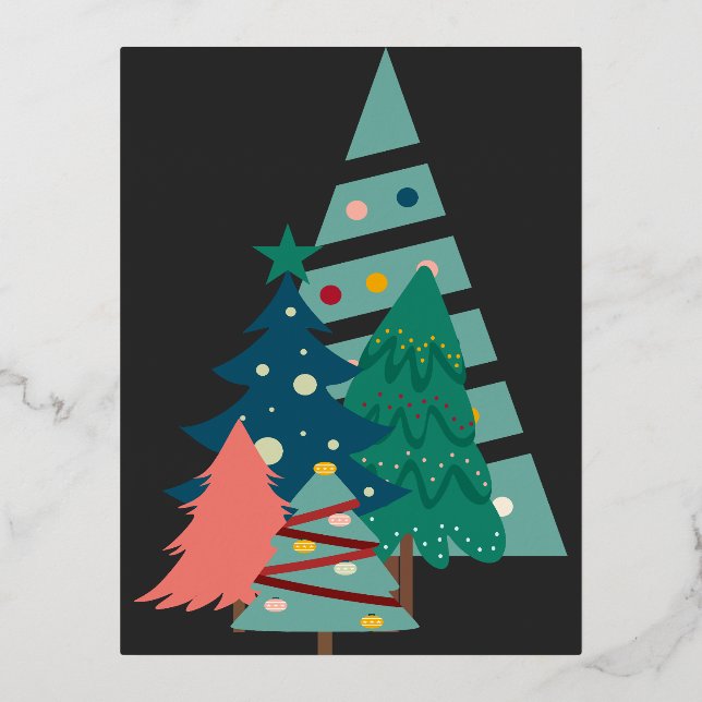 Holiday Evergreens Design (Front)