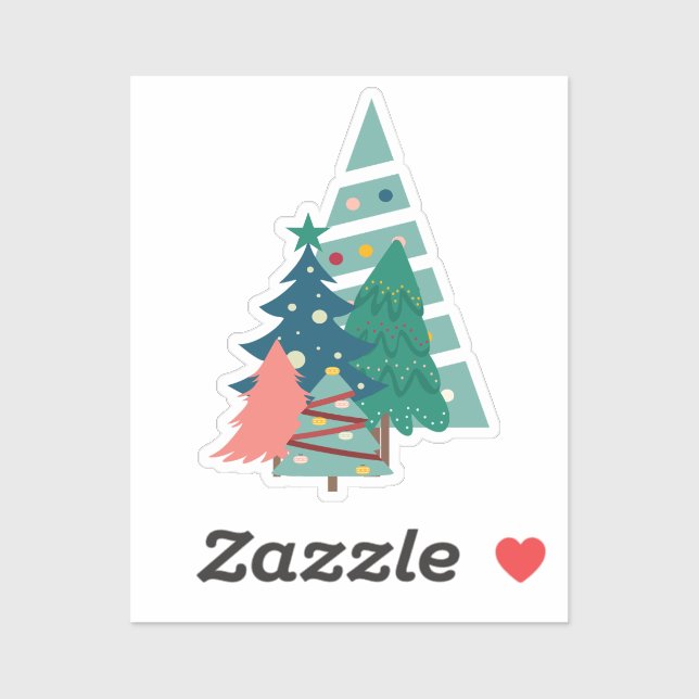 Holiday Evergreens Design (Sheet)