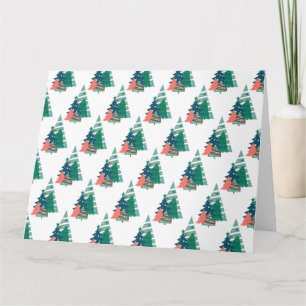 Holiday Evergreens Design Card