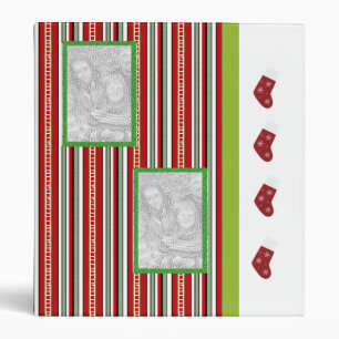 HOLIDAY FAMILY PHOTO ALBUM TEMPLATE BINDER