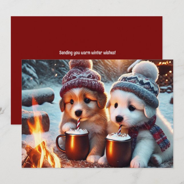 Holiday Flat Card (Front/Back)